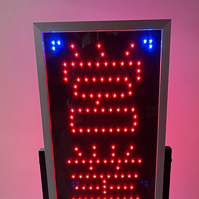 営業中看板 LED サイン アウトレット 訳あり 新古品 03