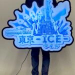 コンセプトカフェ 東京-ICE(アイス)-様 おしゃれなロゴデザイン 店舗屋内用軽量内照サイン フォームライト 屋内専用壁面看板 ファサードサイン 店内装飾 04